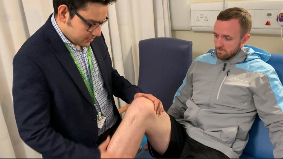 Transplant hope for knee patients with torn meniscus injury